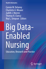 Big data-enabled nursing book cover