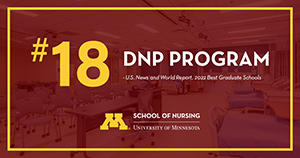 DNP program ranked 18th by US News and World Report Best Graduate Schools